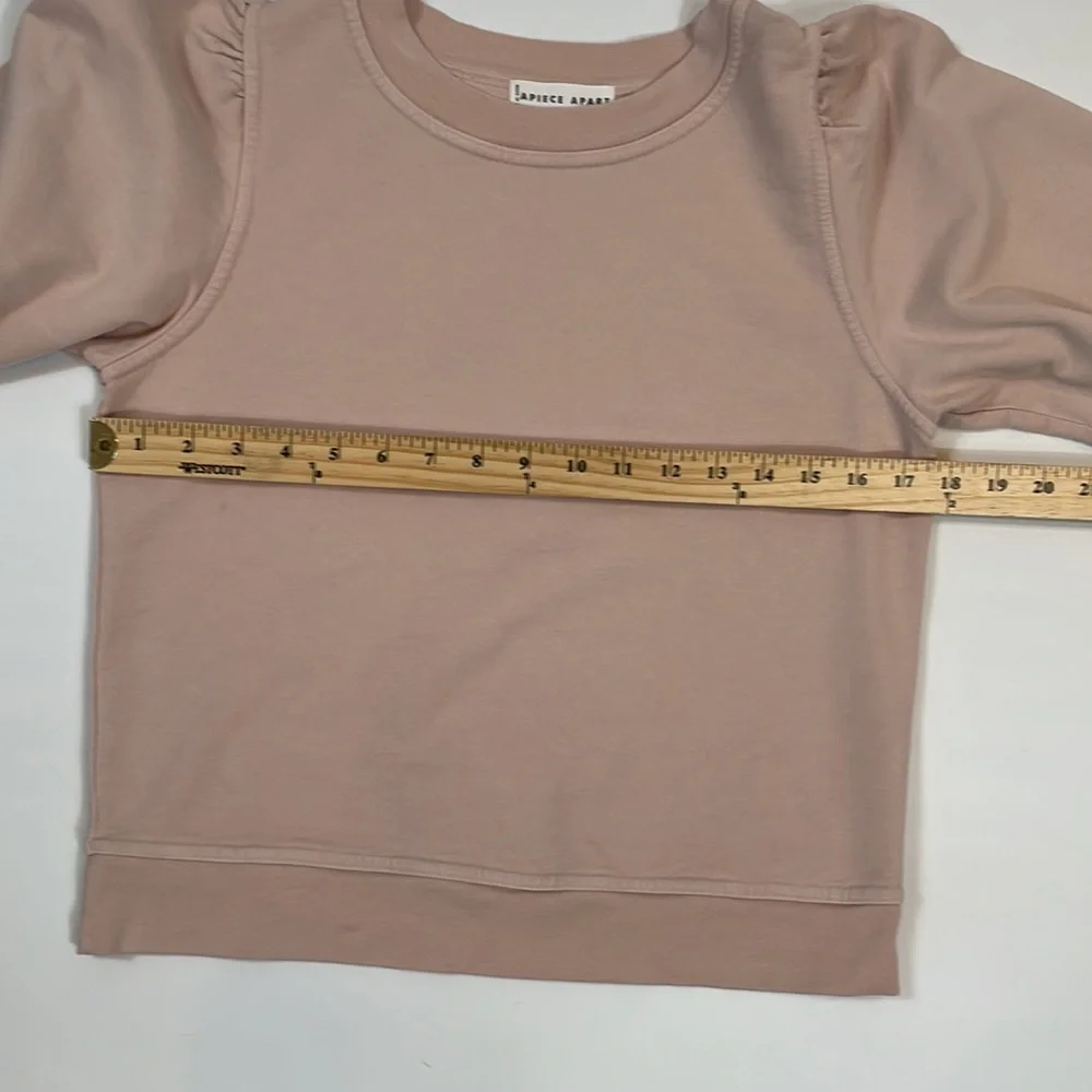 Apiece Apart New York Top Size S Long Sleeve - Picture 7 of 15